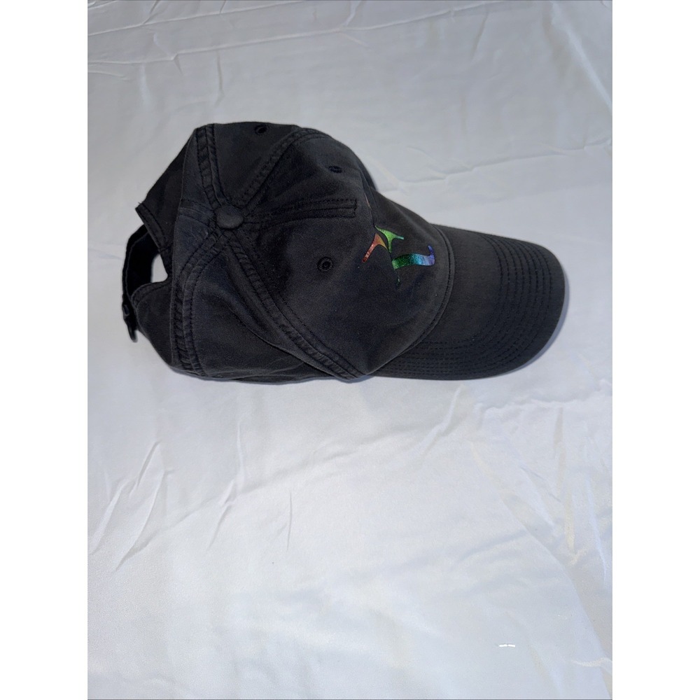 Nike Legacy91 RF Roger Federer 2016 US Open Black Iridescent Tennis Hat Cap - Picture 9 of 10
